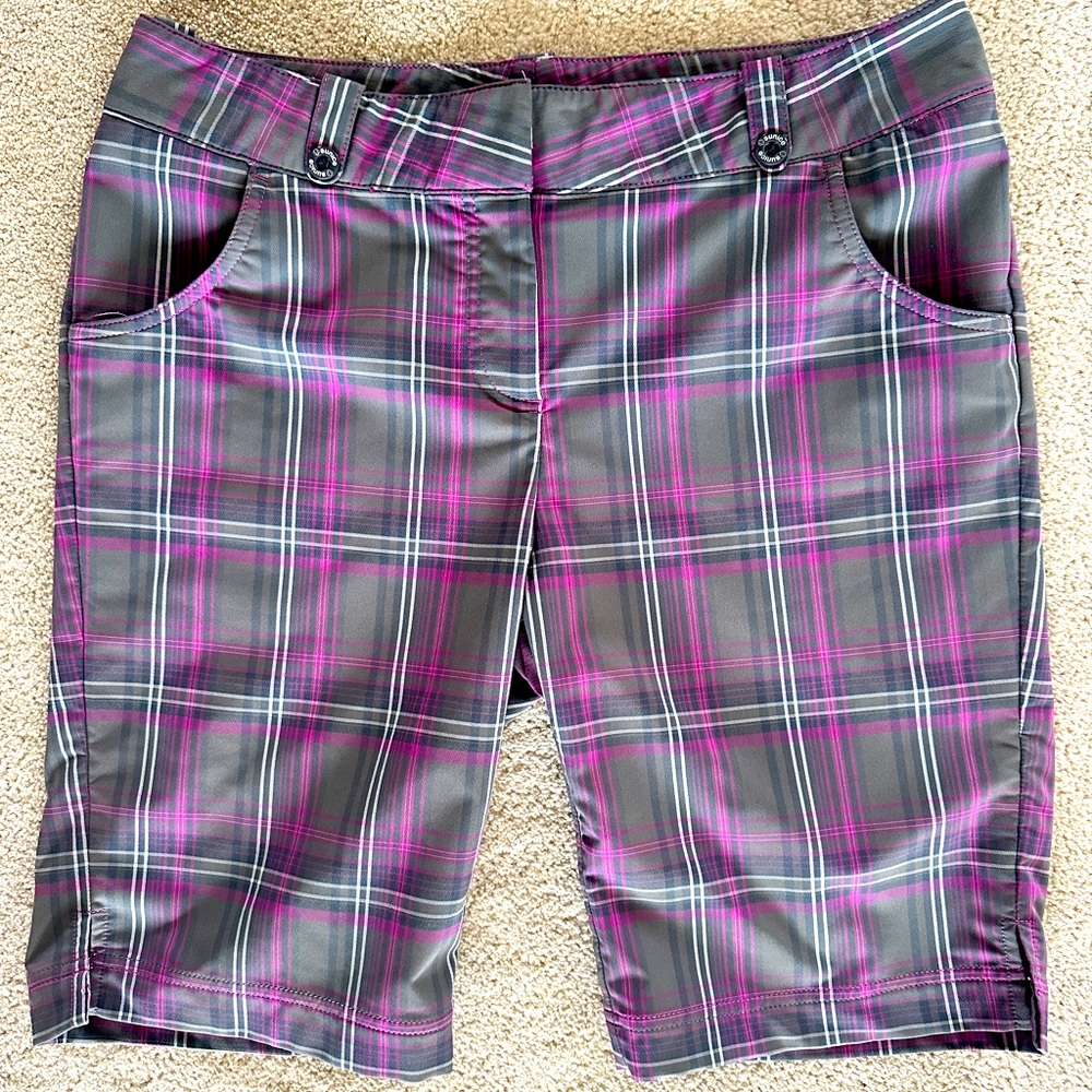 Sunice plaid shorts